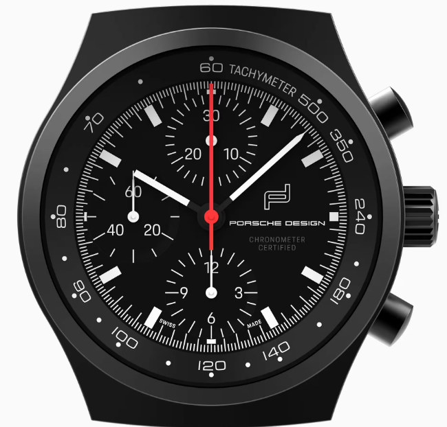 Review Porsche Design Chronograph 1 All Black Wall Clock WAP0701500RIND watch Price